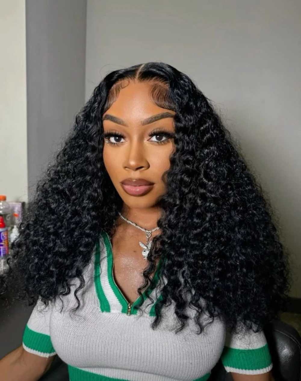 

Natural Black Glueless 28 inch HD Lace 5x5 Silk Base Jewish Human Hair Wig Baby Hair European Hair Preplucked