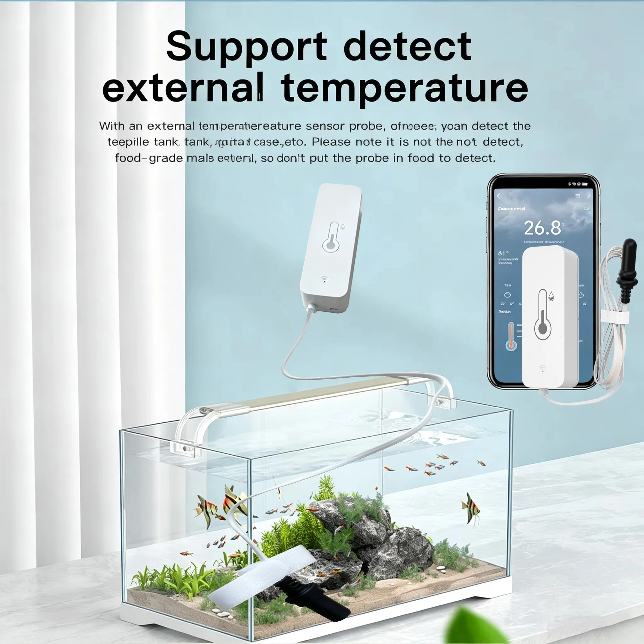 Tuya WiFi Temperature Humidity - đánh giá và giá Smart Home Alexa