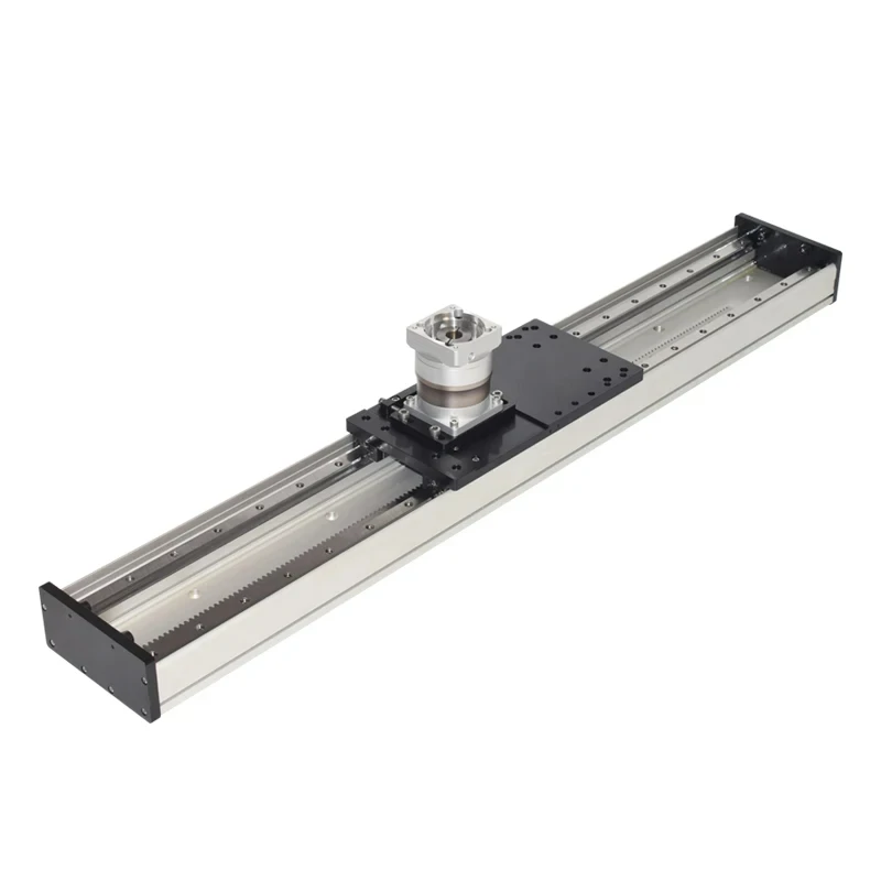 Rxc210 Linear Guide Slide Wide Double-rail CNC Precision Moving Linear Worktable Heavy-  Gear Rack Module