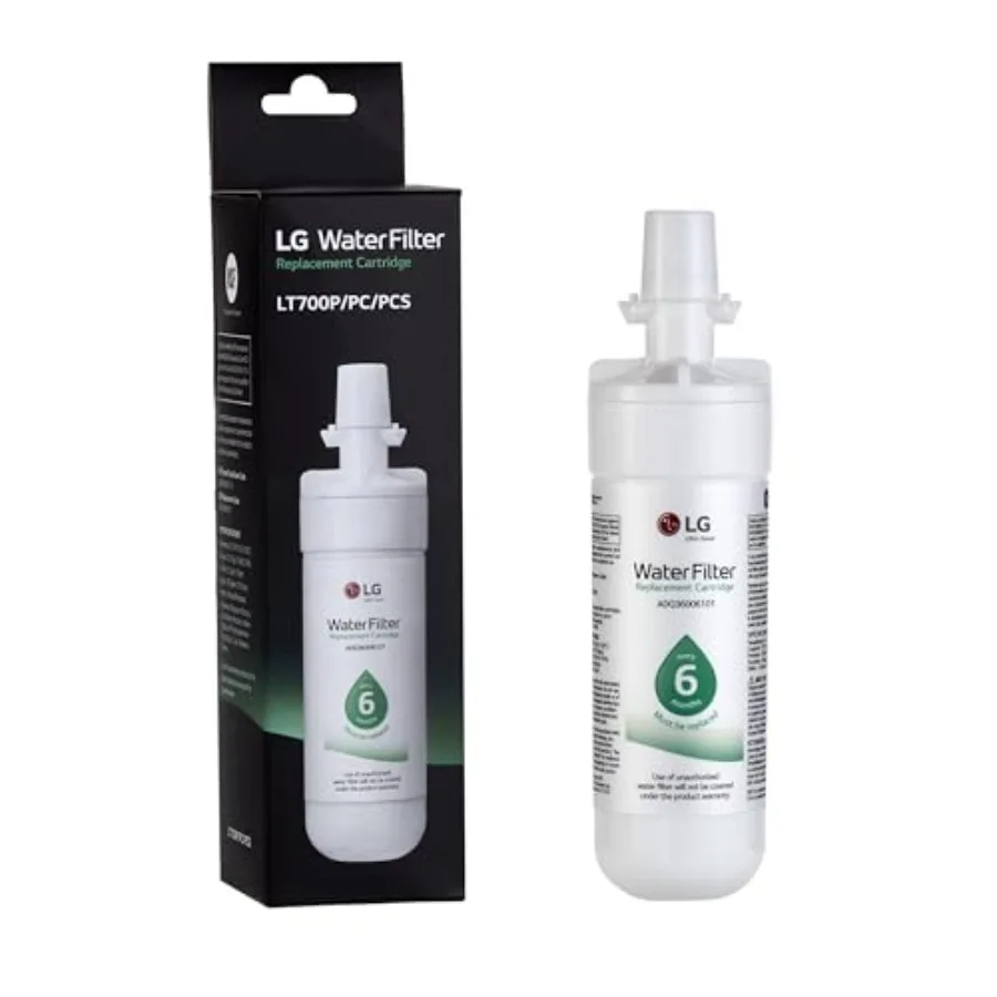 

6 Month/ 200 Gallon Capacity Replacement Refrigerator Water Filter NSF42 and NSF53 ADQ36006101 ADQ36006113 ADQ75795103 or AGF80