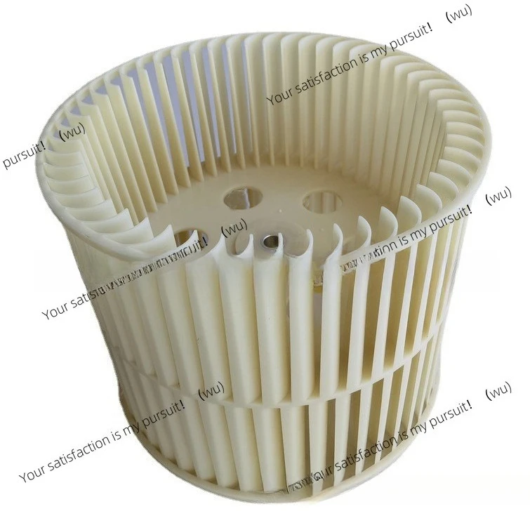 Air conditioning centrifugal fan coil 248x203 multi-wing double intake fresh air empty plastic centrifugal fan impeller