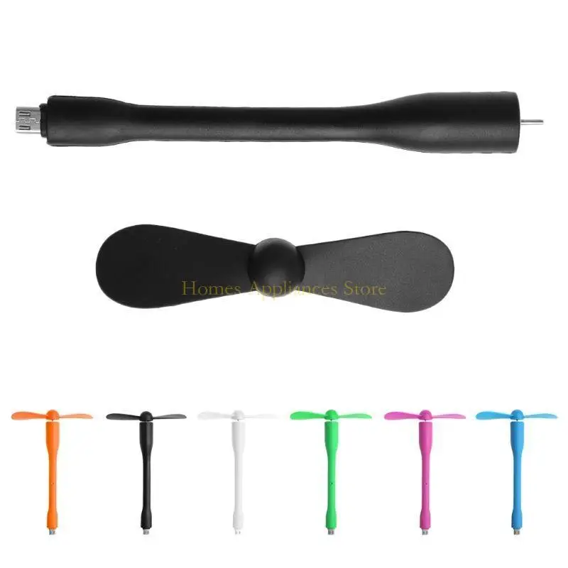 D0ab Thiết kế dễ thương Quạt USB động nhỏ cho phụ nữ sành điệu nam giới ngoài trời