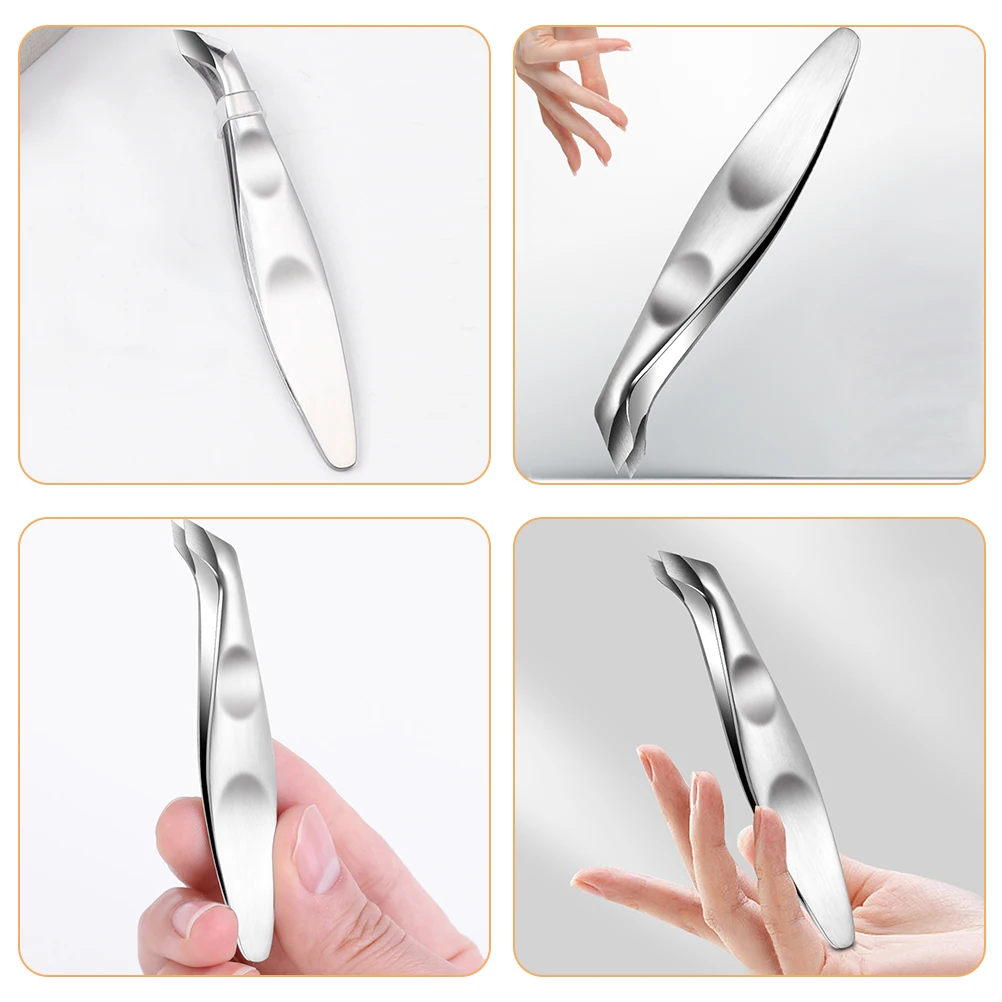 

Ergonomic Dead Skin Clipper Stainless Steel Cuticle Clipper for Feet Hands Multi Purpose Skin Care Grooming Tool