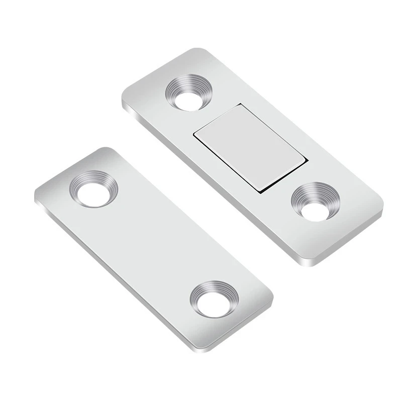 1SET Penutup Pintu Tersembunyi dengan Sekrup Magnetik Kabinet Menangkap Magnet Pintu Berhenti untuk Lemari Lemari Mebel Perangkat Keras
