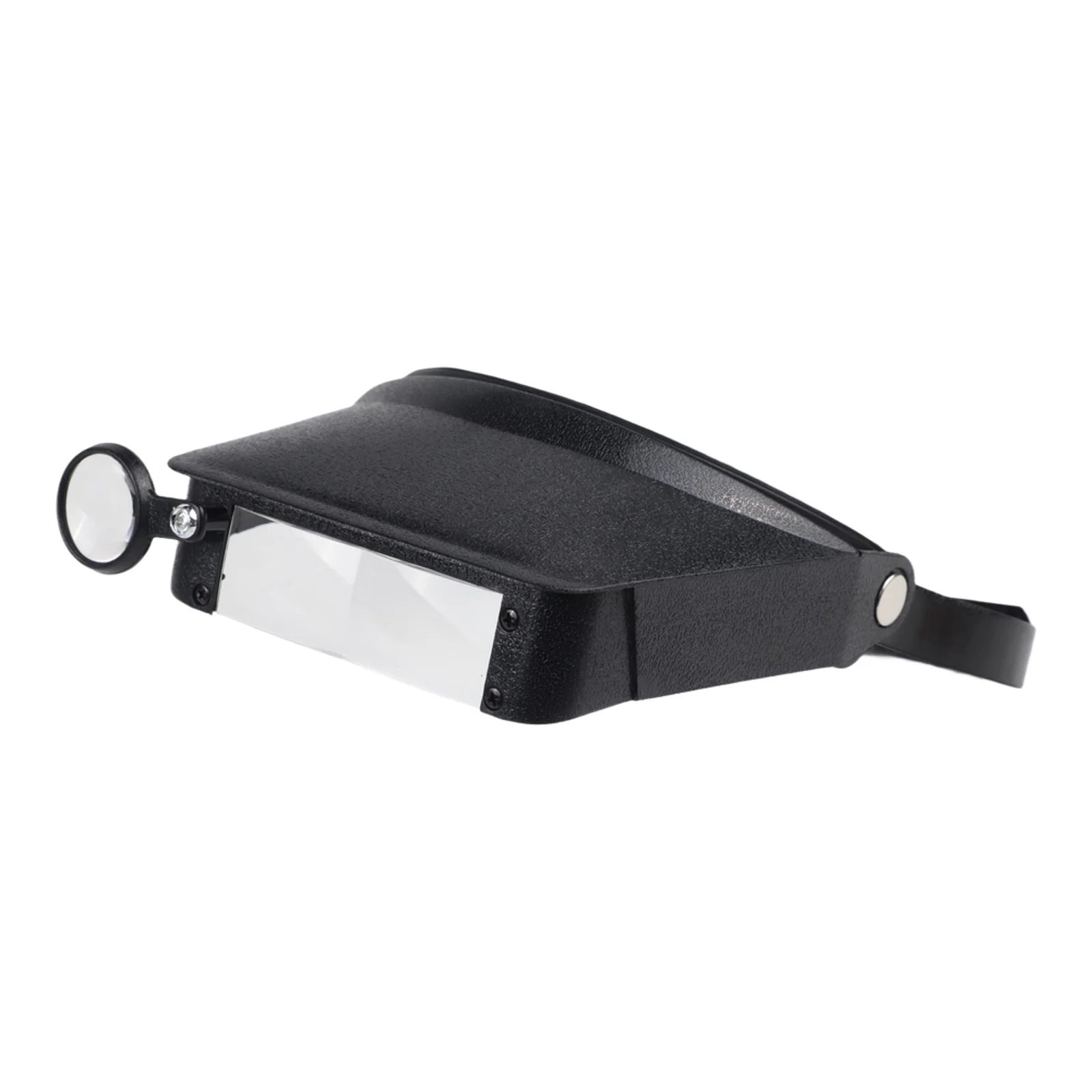 Head Magnifier with Slim Adjustable Headband and 4 Lens Set 1 5X 3X 9 5X 11X Designed for Model Makers and Craft Enthusiasts