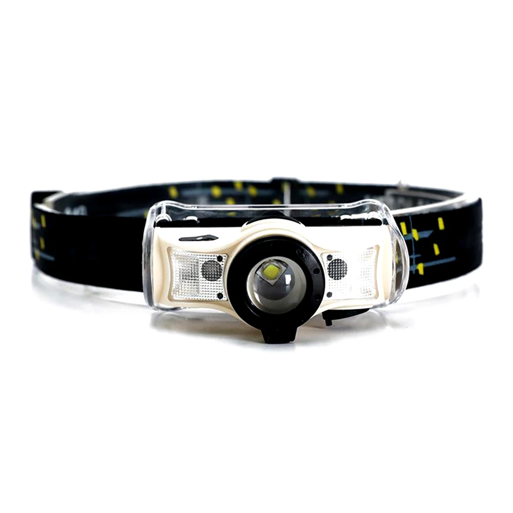 lamp Portable Adjustable 250lm USB Charging 5500K 1500mAh LED Torch Hiking Night Fishing Flashlights Lighting Tool