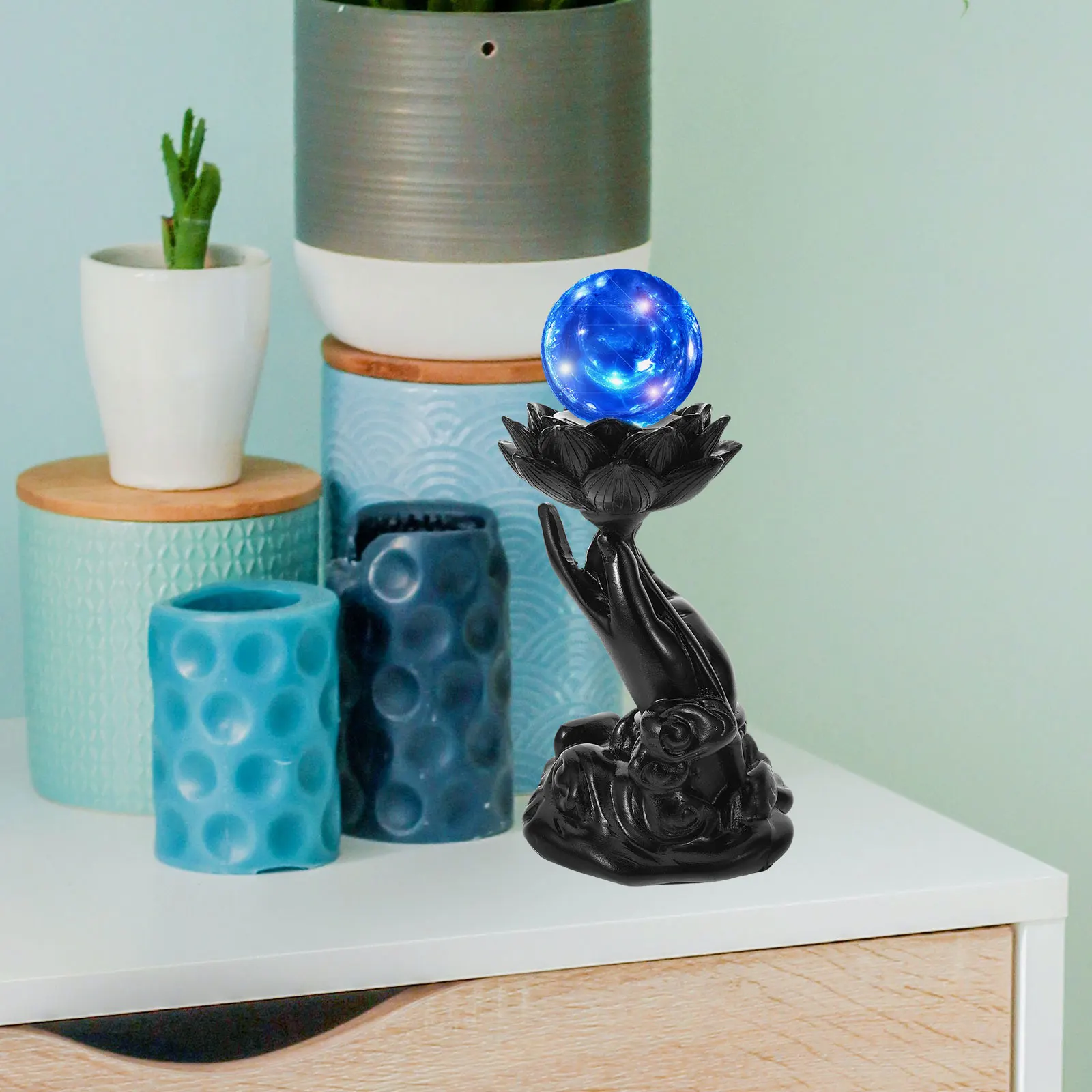 

Jade Ball Holder Decorative Crystal Sphere Display Stand Holders Stands Desktop Base