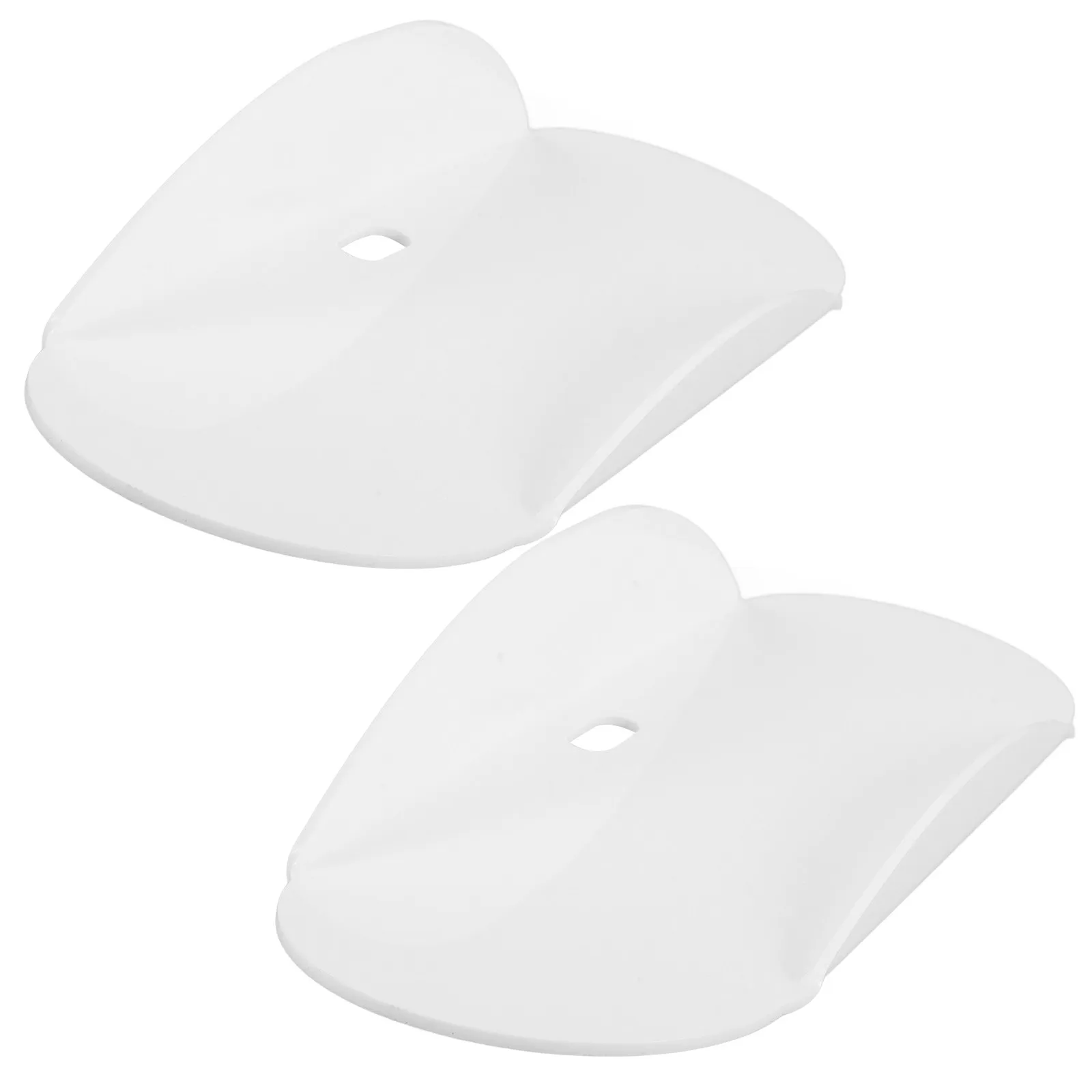 2個セット-子供用モニター用フローティングシェルフ-壁掛け収納ディスプレイ棚-寝室-保育園-キッチン-浴室-リビングルーム用-アクリル製
