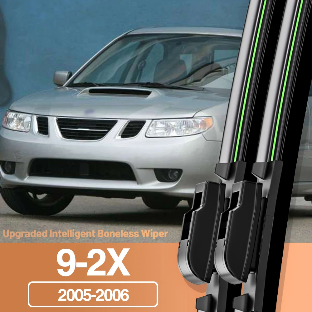 

2pcs For Saab Saab 9-2X 2005-2006 Front Windshield Wiper Blades Accessories Windscreen Window