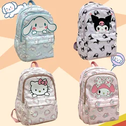 Sanrio Schoolbag Anime Kuromi Cinnamoroll My Melody Pochacco Student Backpack School Bag Large Capacity For Children Girls Boys