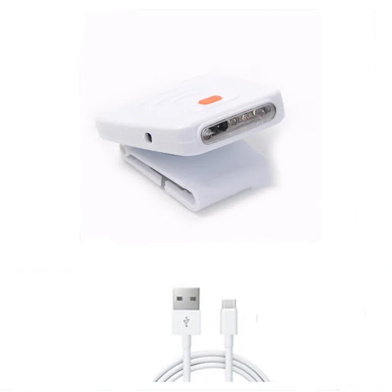 Drop Shipping LED With Built-in 18650 Battery USB Rechargeable Portable Flashlight Lantern Headlamp Outdoor Camping Headlight