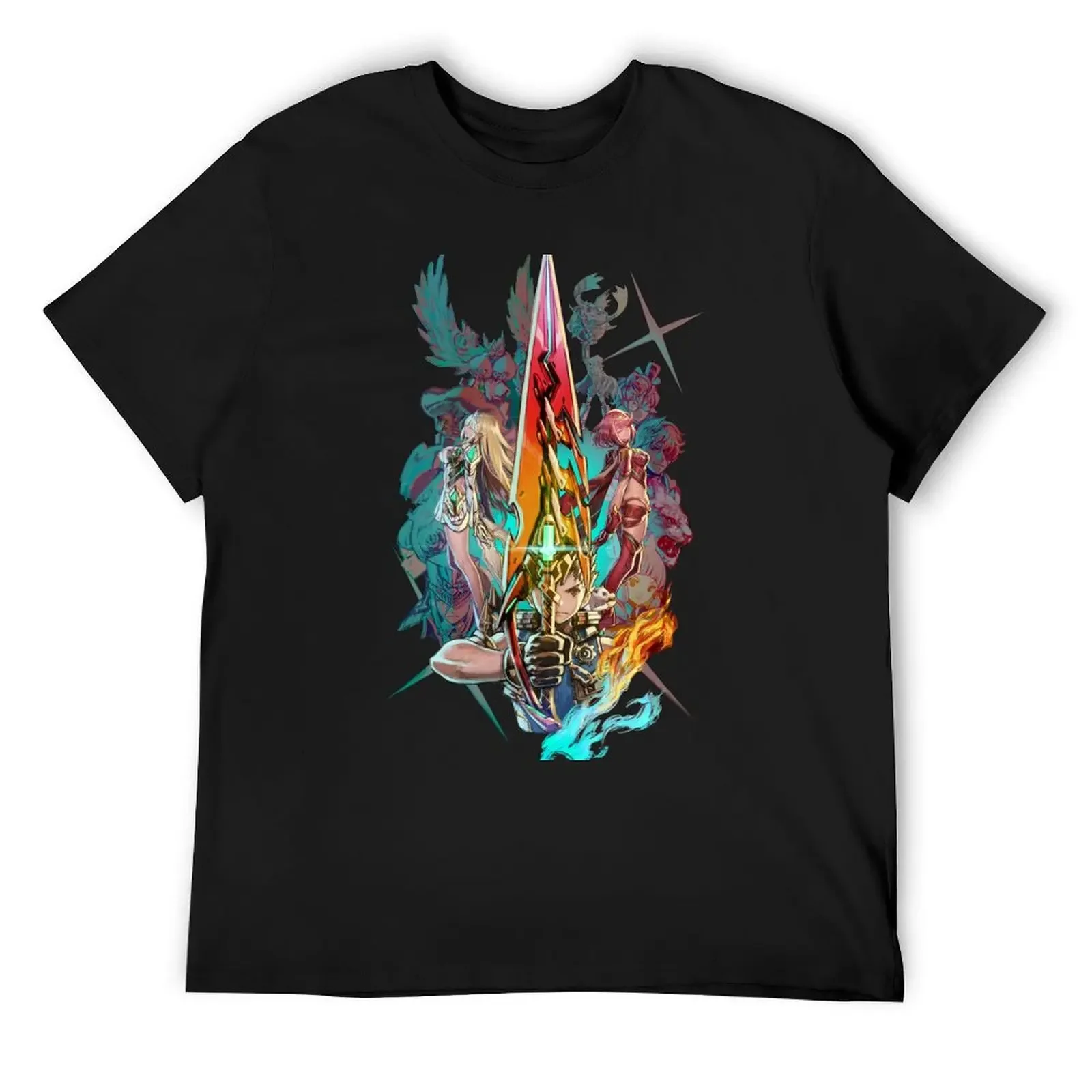 

Xenoblade Chronicles 2 - Team T-Shirt anime stuff blanks cute clothes funny gifts mens fashion