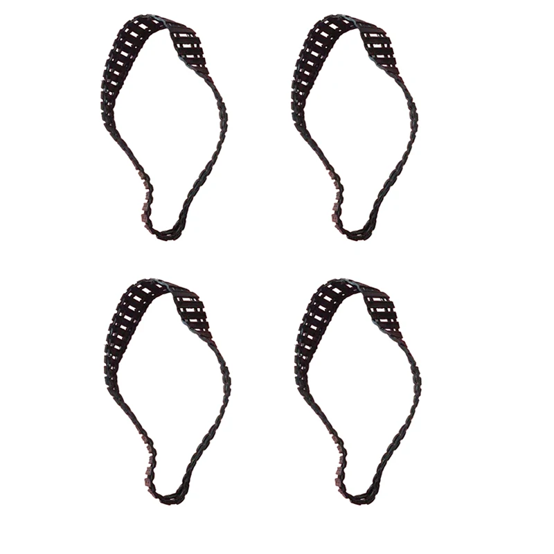 4PCS 21cm Rubber Tracks Model 2.2cm Width Annular Transmission Component​ DIY Accessories for RC 4WD Car​/Tank/Tracked Vehicle