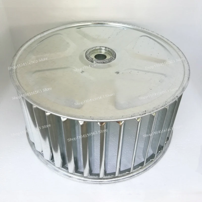 Stainless Steel Centrifugal Fan Impeller 203x97x14mm Replacement Wheel Blade 14mm 19mm Thickness for Ventilation System