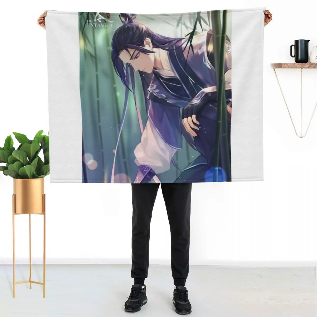 

Jiang Cheng Throw Blanket Stylish Warm Blanket for Living Room Bedroom