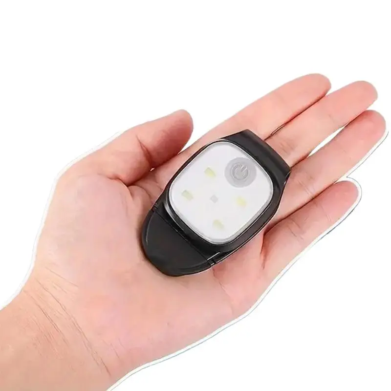 Noite correndo luz 5 led lâmpada portátil carregamento usb de longa duração andando à noite mãos lanterna acessórios alta visibilidade