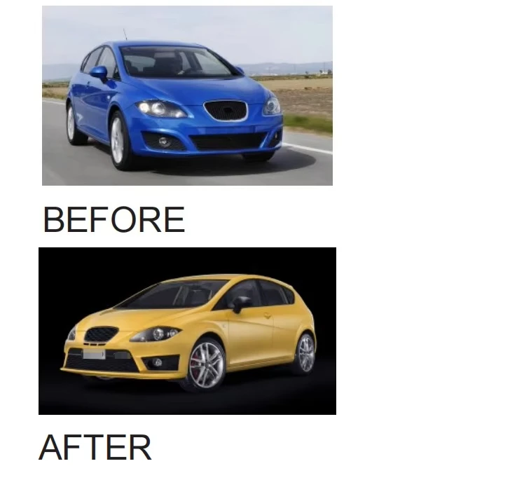 For Upgrade Bumper Bodykit for Seat Leon 2010 2011 2012 Cupra Body Kit Front Bumper Grille Conversion Bumper
