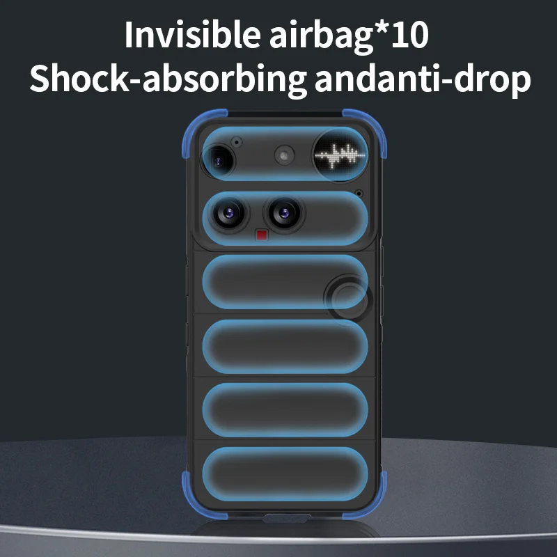 حافظة لهاتف لا شيء 3 3A Pro 4G 5G 2025 مضادة للانزلاق من السيليكون الناعم لهاتف Funda Shell Coque