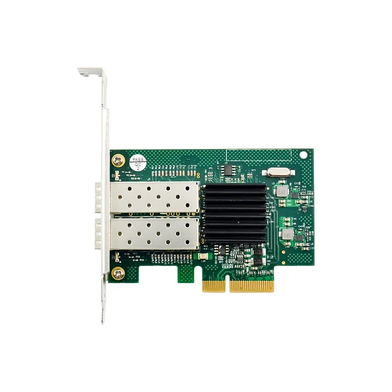 I82576EB PCI-E جيجابت ثنائي المنفذ SFP محول شبكة خادم الألياف البصرية E1G42EF محول شبكة الألياف البصرية