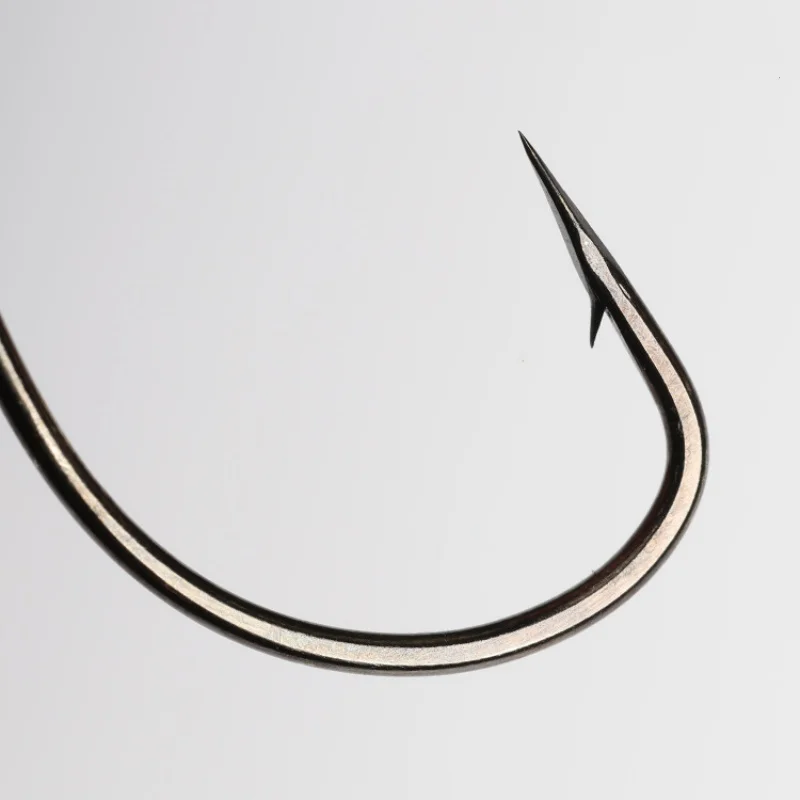 Spezielle Angelhaken mit Langem Griff und Breitem, Schmalem Bauch für Hochseeangeln, Texas Rig, Drop-Shot, Bass- und Makrelenangeln, 10 Stück – Detail 5