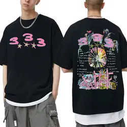 Bladee 333 Hip Hop Trend Skate Drain Gang T Shirt Funny Hipster Casual Tshirt Men Women Summer 100% Cotton  T-Shirts Streetwear