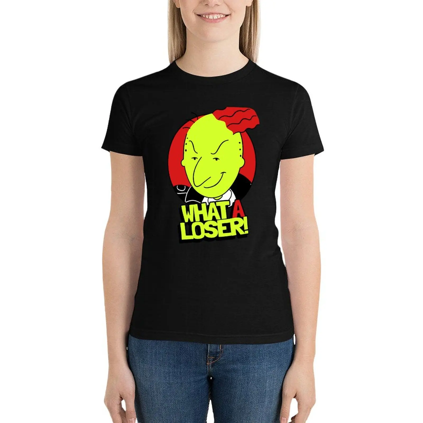 

What A Loser! T-Shirt anime clothes shirts graphic tees Women t shirt