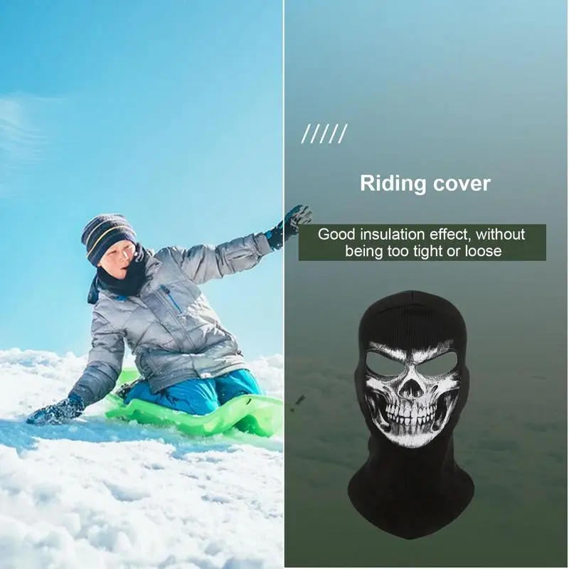 Halloween Neck Gaiters Warm Winter Cycling Masque Ergonomic Bandana Outdoor Sports Supplies For Skiing Riding Hiking