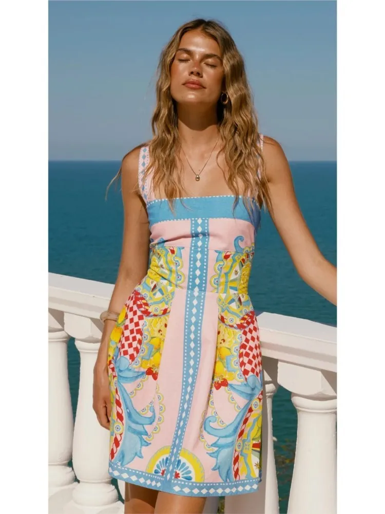 Letnie narzutki damskie na strój kąpielowy, sukienki plażowe na ramiączkach spaghetti, szlafroki, stroje kąpielowe 2026, nowe, jednokolorowe mini sukienki na wakacje na plaży, narzutki.