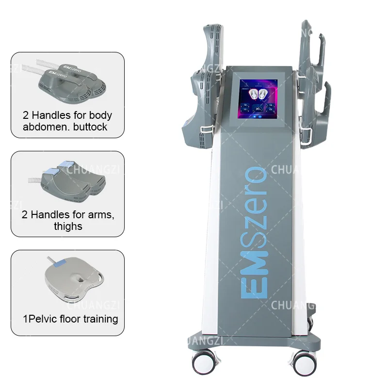 EMSzero manufacturer direct sales 15 Tesla 6500W Hi emt body shaping machine Nova muscle stimulator salon RF shaping equipment