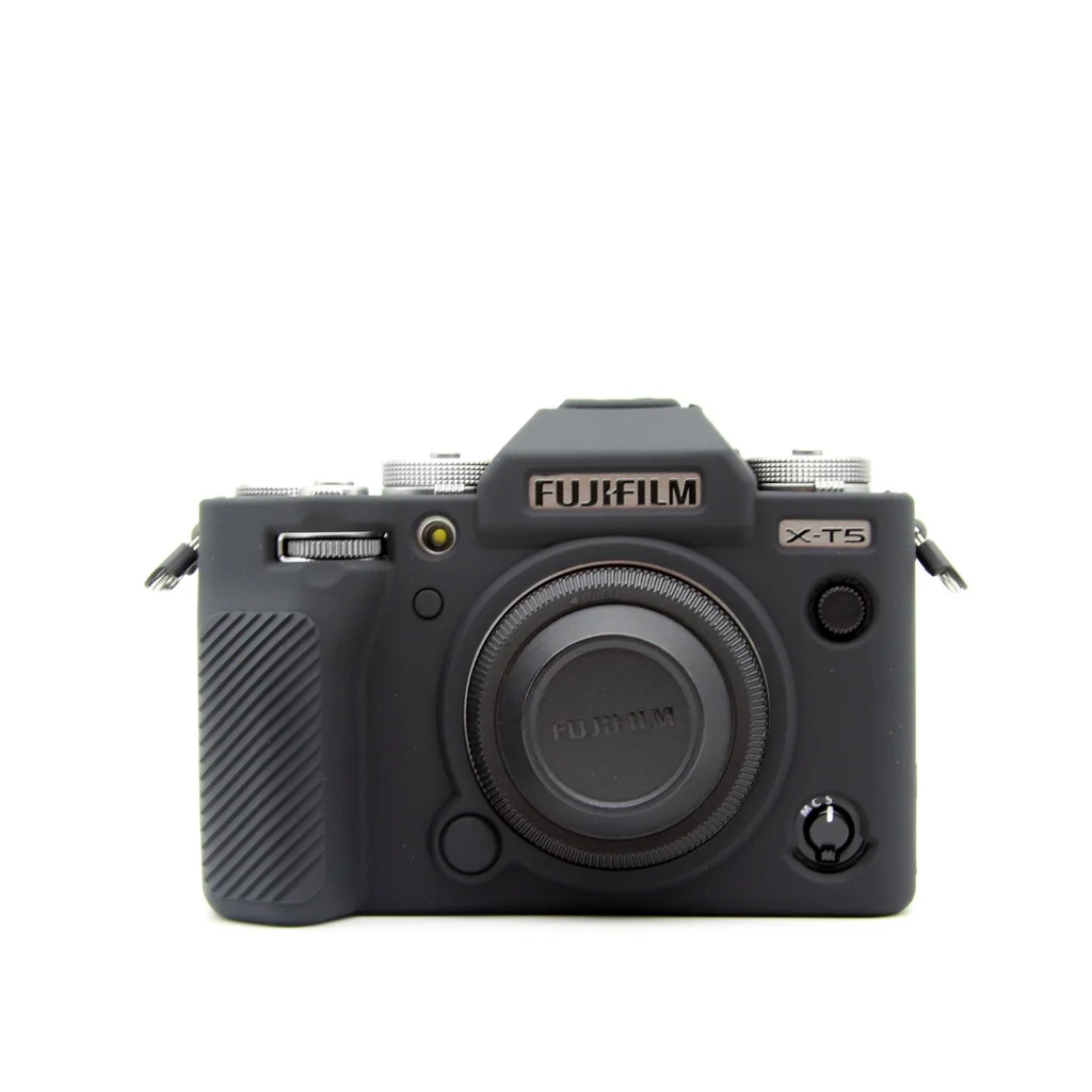 Fuji XT5 funda de silicona para cámara, cubierta de goma para Fujifilm XT5