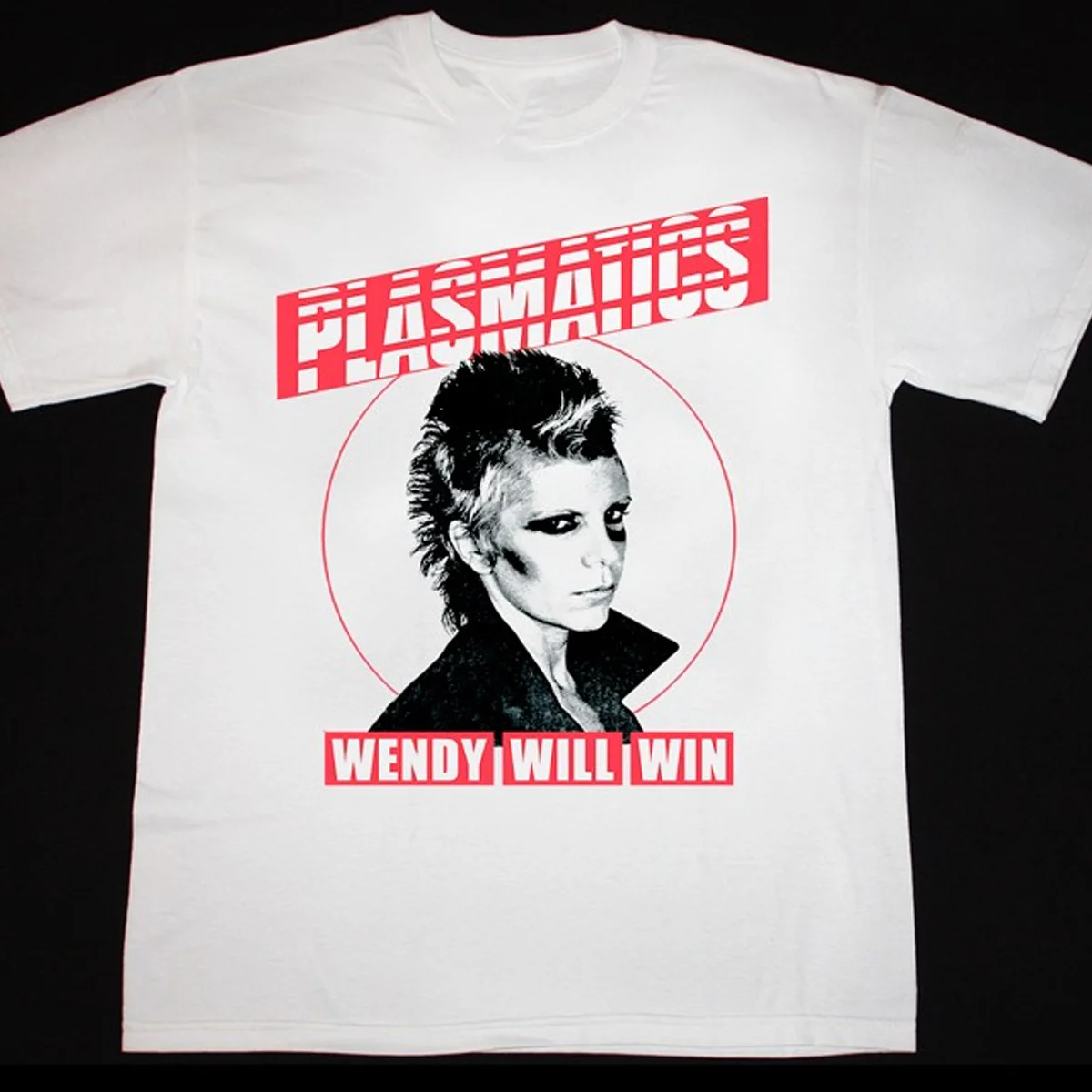 VTG Plasmatics punk rock T-shirt WHITE Short sleeve All Sizes 1F301