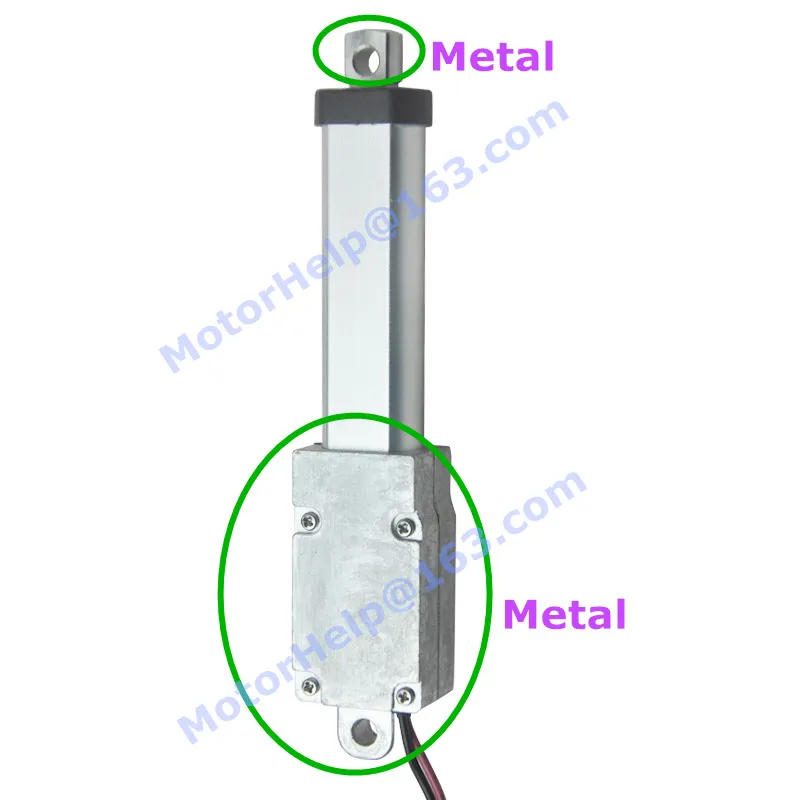 Customized 6V 12V 24V actuador lineal electric Linear Actuator motor cylinder 30/50mm 75mm 100mm stroke for Robotics Automation