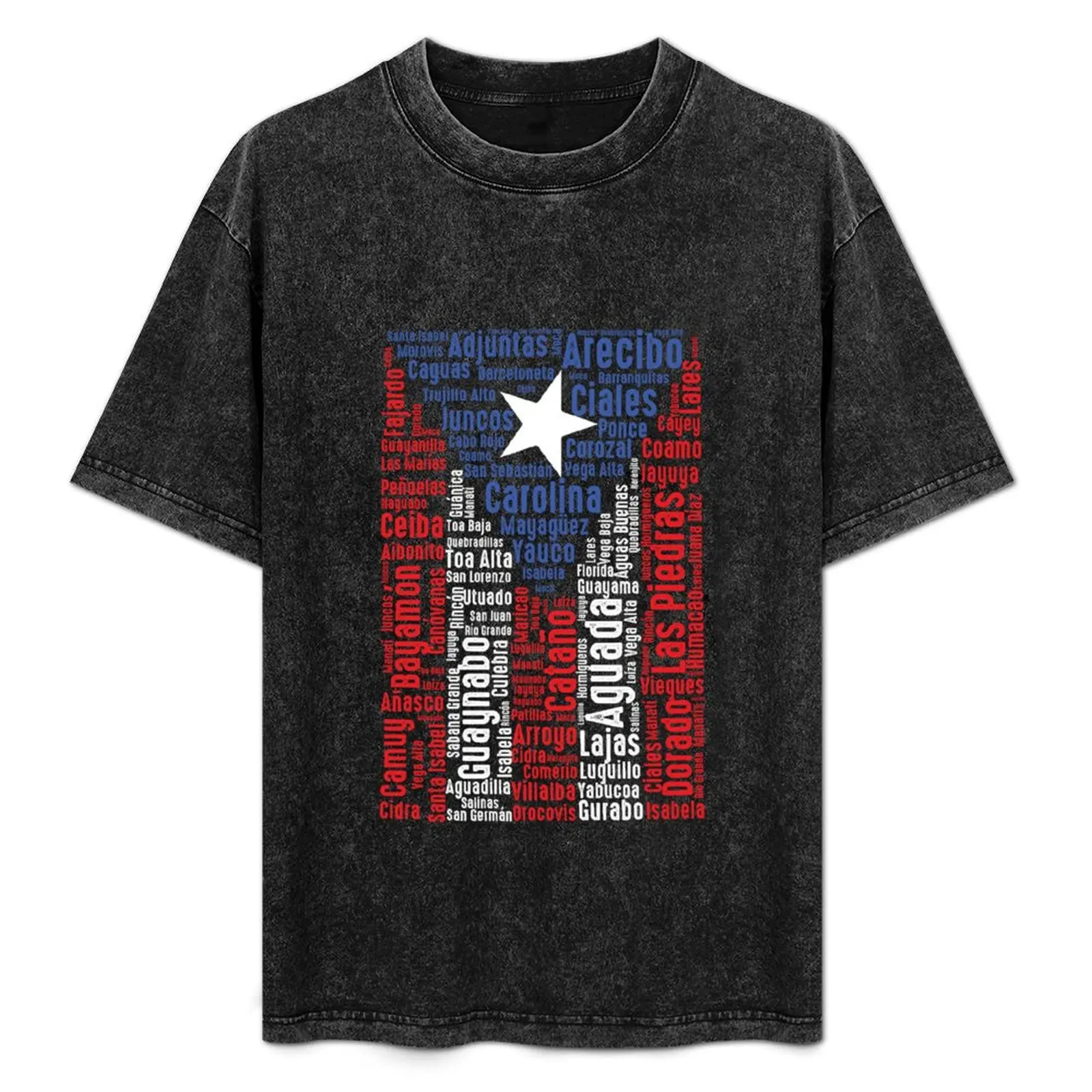 

Puerto Rico Flag Gift Patriotic Puerto Rican Cities Salsa T-Shirt anime stuff custom shirt quick-drying t shirt for men