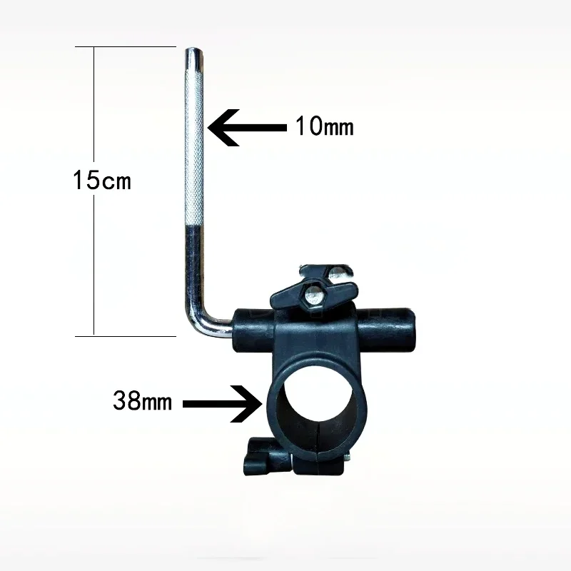 

1.5" Electronic Drum Rack Mount Clamp Mounting Bracket Arm Set Snear Tom Holder