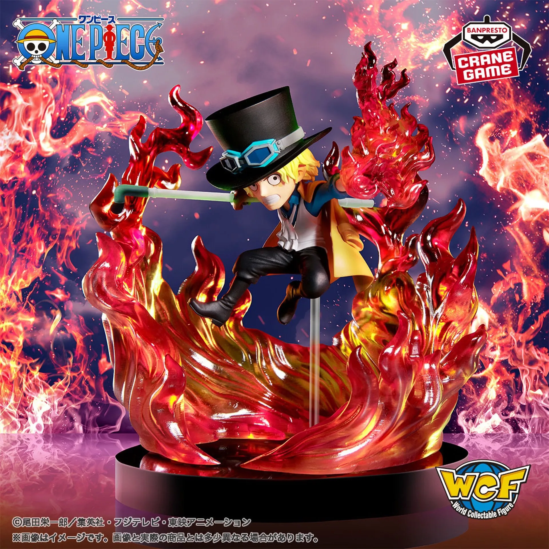 BANDAI ONE PIECE Anime Sabo WCF SPECIAL Kinder Action-figuren Modell Figur Original Figuarts Geburtstag Dekoration Spielzeug