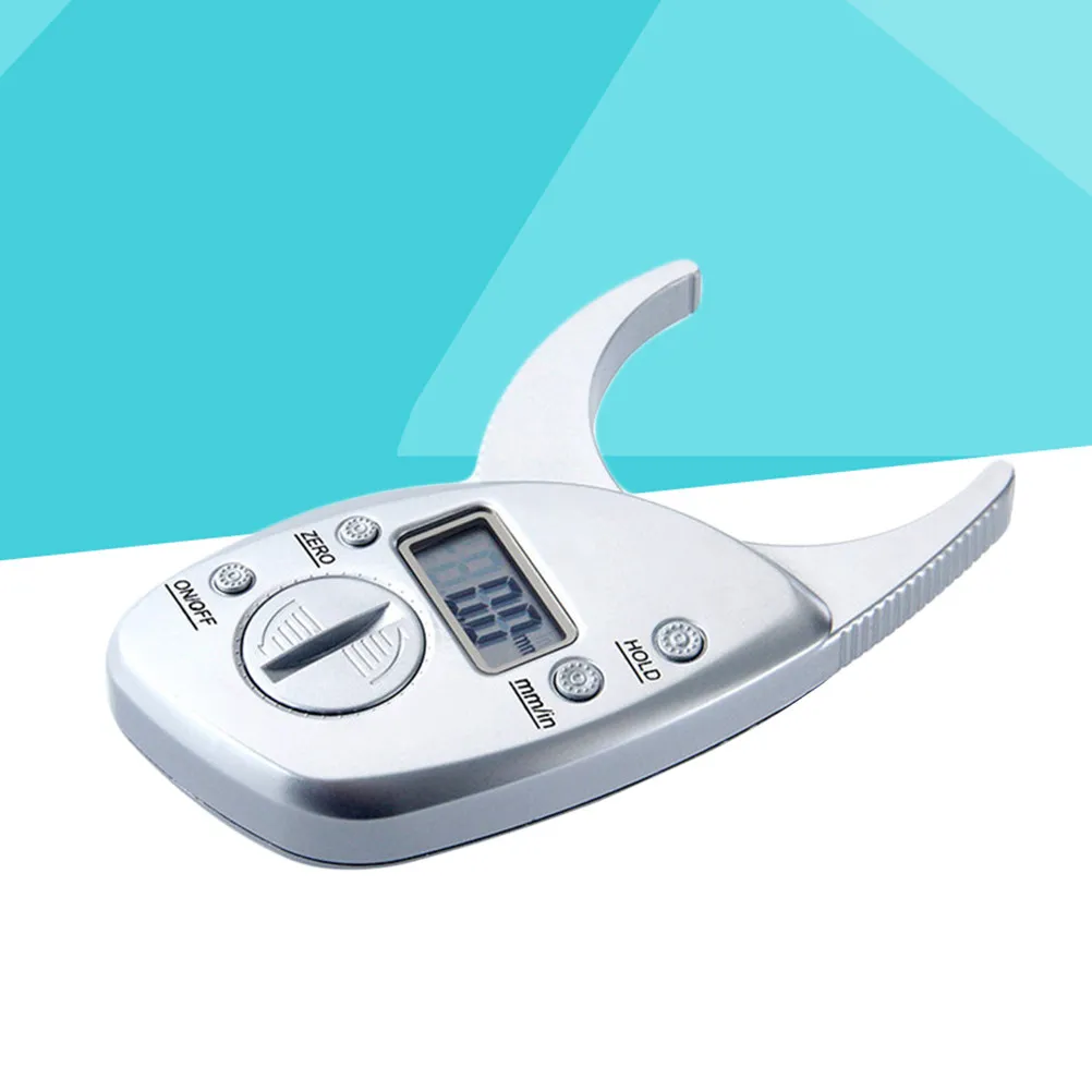 Digital Body Fat Caliper Reliable Fat Tester with Instant Readout LCD Screen Ergonomic Design for Personal Health Management