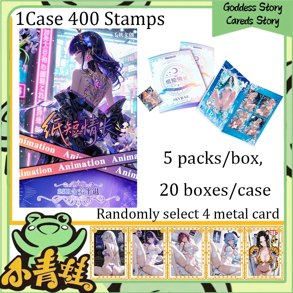 

Письмо короткое, но любовь, длинная коллекция карт, коллекция коробок Goddess Story, карты Waifu, купальник, коробка для бикини, подарки для хобби