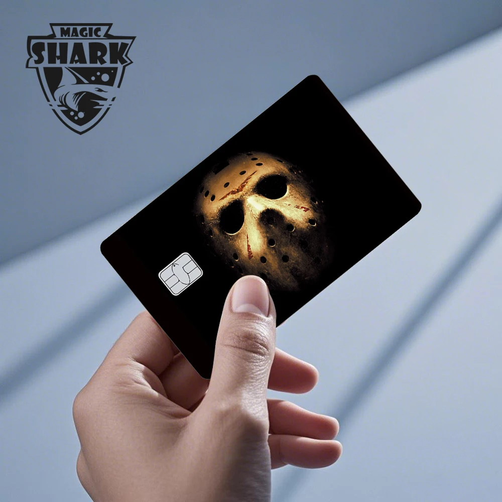 Magic Shark Fashin King Poker Money Game Controler Dragon 3M Matte Thin Sticker Film Skin für Debit Bank Credit Card