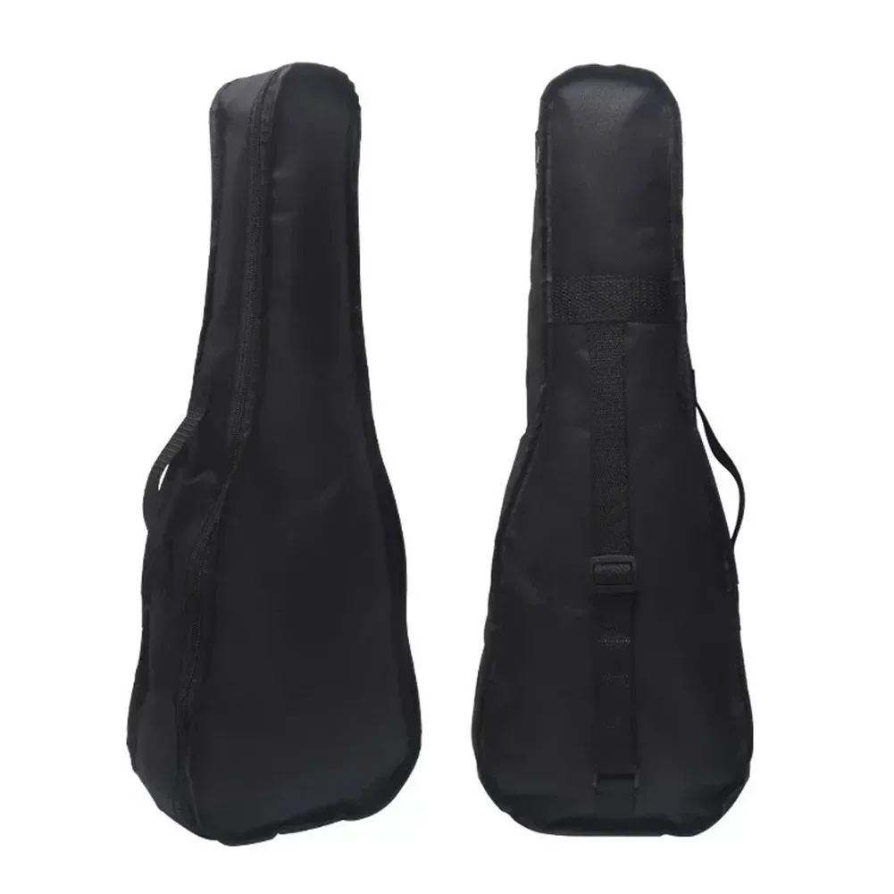 21/23/26 Inch Black Ukulele Waterproof Guitar Cover Gig Bag Soft Case Bag Single Shoulder Backpack With Adjustable Strap