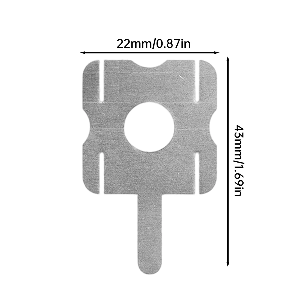 30 buah pelat nikel pelapis baterai pelat nikel untuk lembaran Strip tali baja berlapis nikel Makita untuk baterai