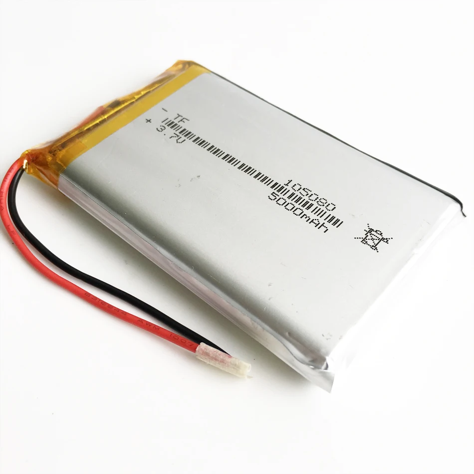 3.7V 5000mAh litowo-polimerowa LiPo akumulatory do powerbanku wideo PSP Laptop MID PAD Protable Tablet PC 105080