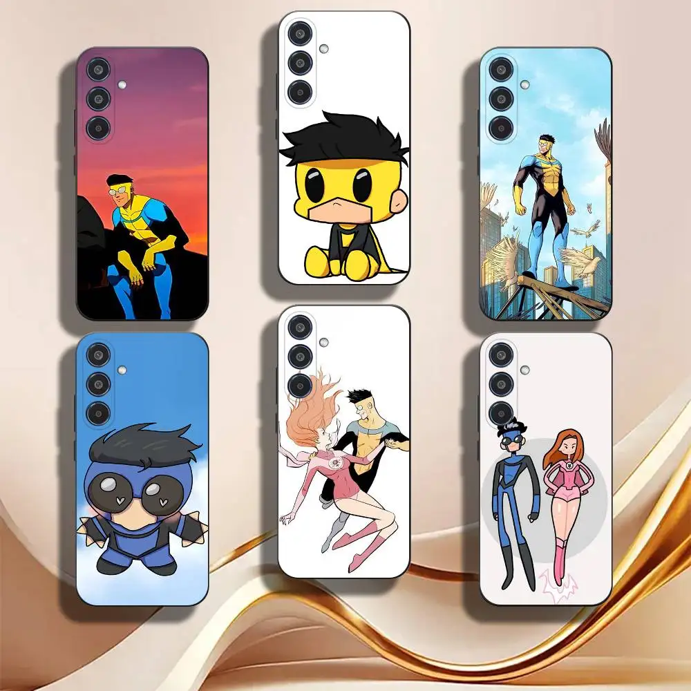 Invincible M-Mark Atomm M Eve Phone Case For Samsung Galaxy A12 13 Note 10Pro 20Ultra A20 21 30 31 40 41 A71 72,Lens Safe Cover