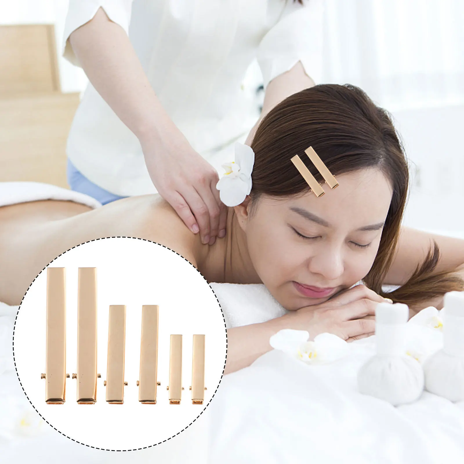 

60Pcs Snap Hairpins Hairclips Set Stylish Lightweight Hair Accessories for Women Girls DIY Hairstyles Birthday Ceremony Daily