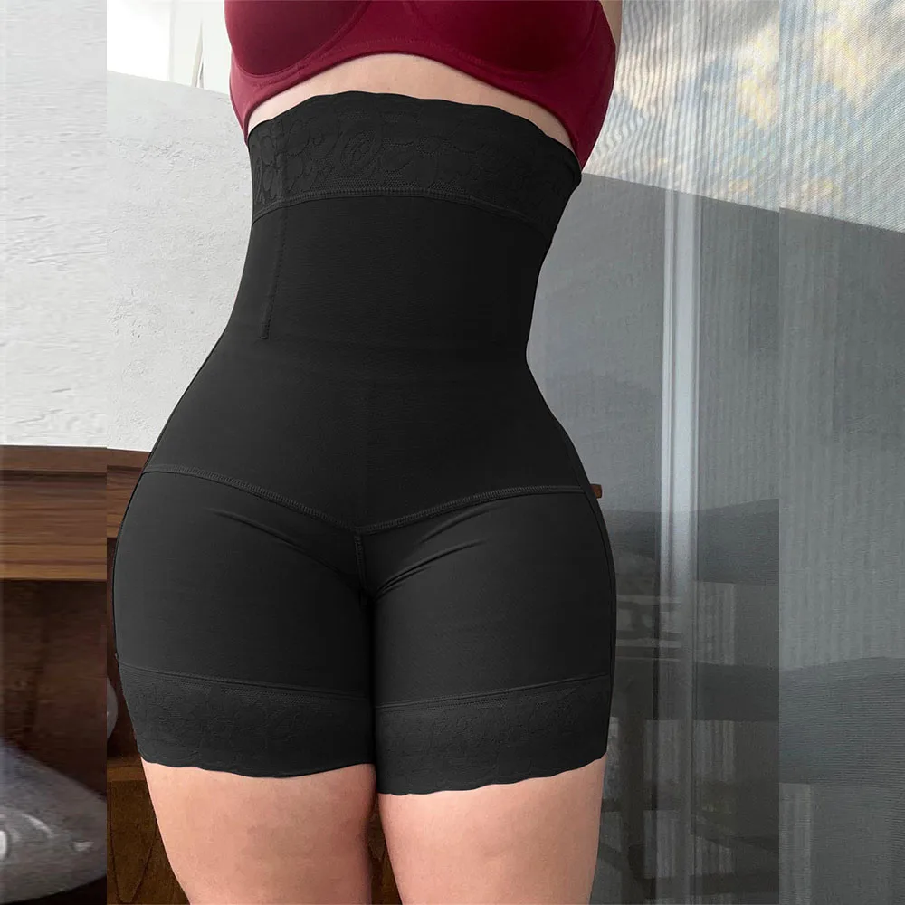 Kolumbijskie pasy Shaper kobiety wysokiej talii bielizna modelująca majtki modelujące brzuch firma urządzenie do modelowania sylwetki Butt Lifter bielizna