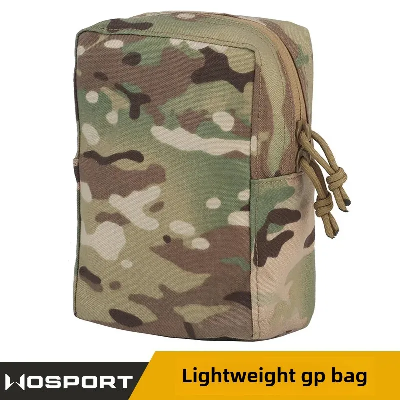 WoSporT Lightweight Camouflage GP Bag Outdoor Sports Molle Mountaineering Bag Phone Miscellaneous Storage Bag Unisex Running Bag