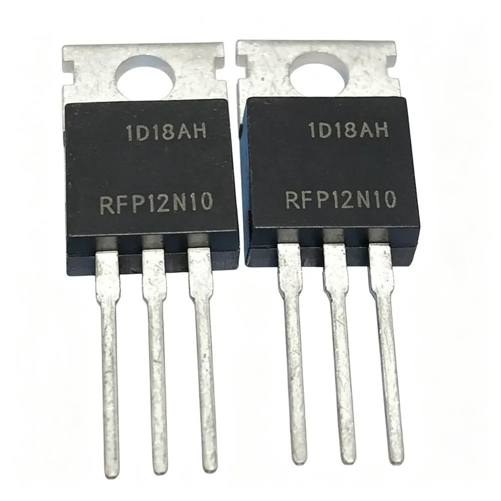 5PCS RFP12N10 100V 12A DYM10N60F 10A 600V IXFP10N60P 600V 10A STP75NS04Z P75NS04Z 33V 80A A5D10PS065CN IRFIBF30G 900V 1.9A