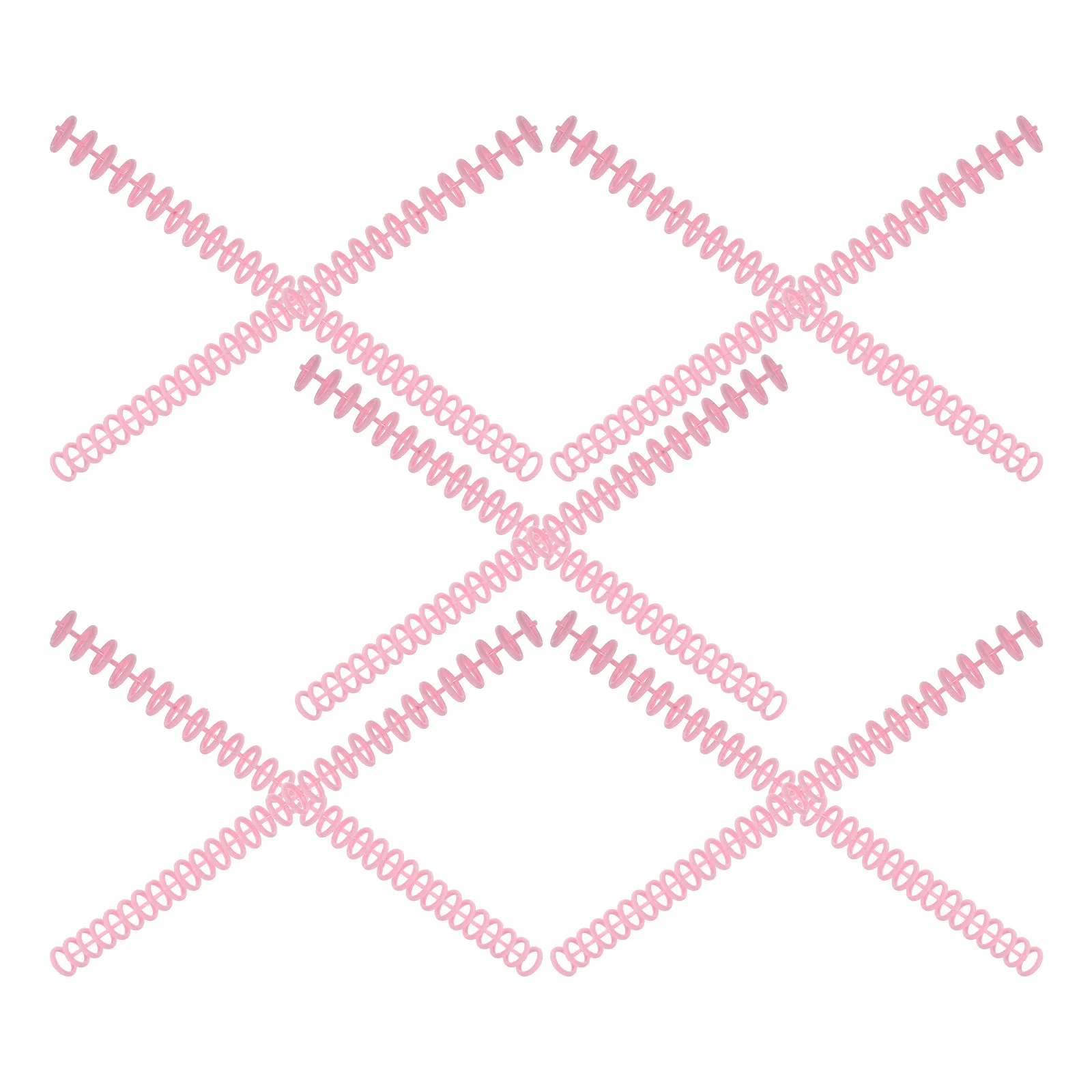 

10Pcs 30-Hole Adjustable Plastic Binding Rings for Loose Leaf Notebooks Documents Office School Teacher Student Use Click