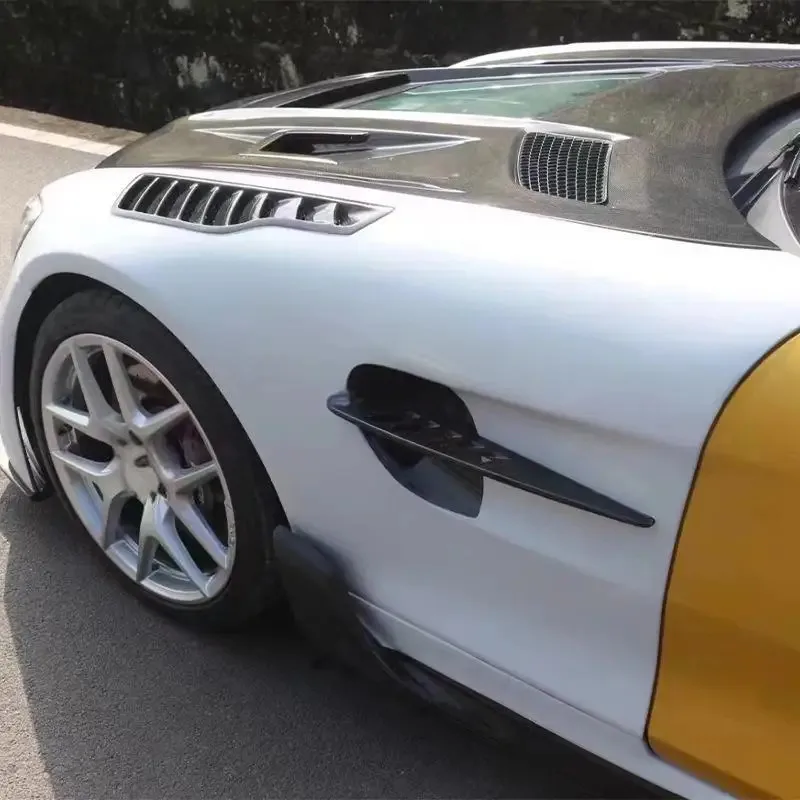 لوح أوراق من ألياف الكربون عالي الجودة بفتحة مفتوحة 2016+ لـ GT ببابين معدلة PRO #3