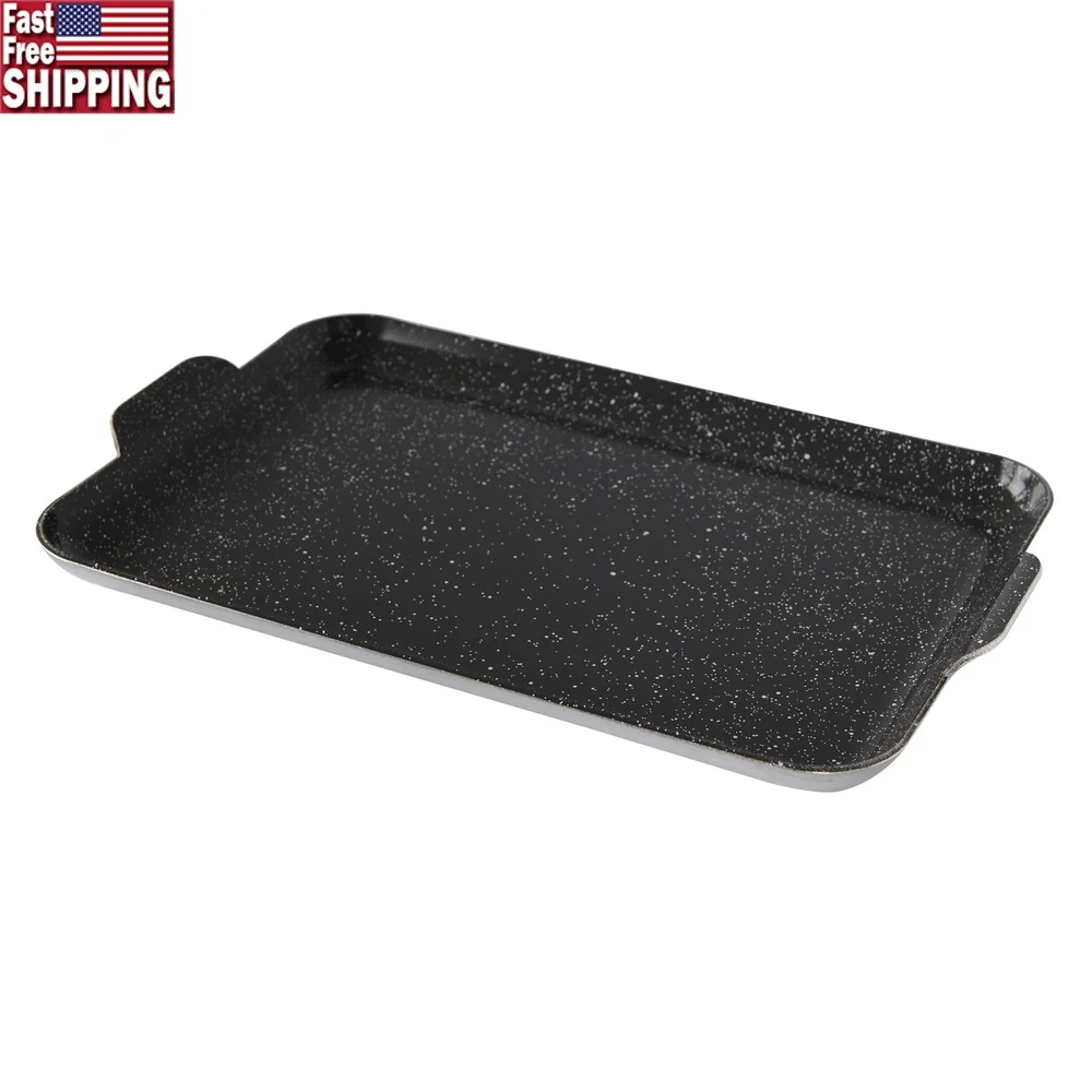 

Mini Griddle Nonstick Ceramic Coated Aluminum Personal Size Griddle Pancakes Eggs Grilled Cheese Camping Kitchen Cooking