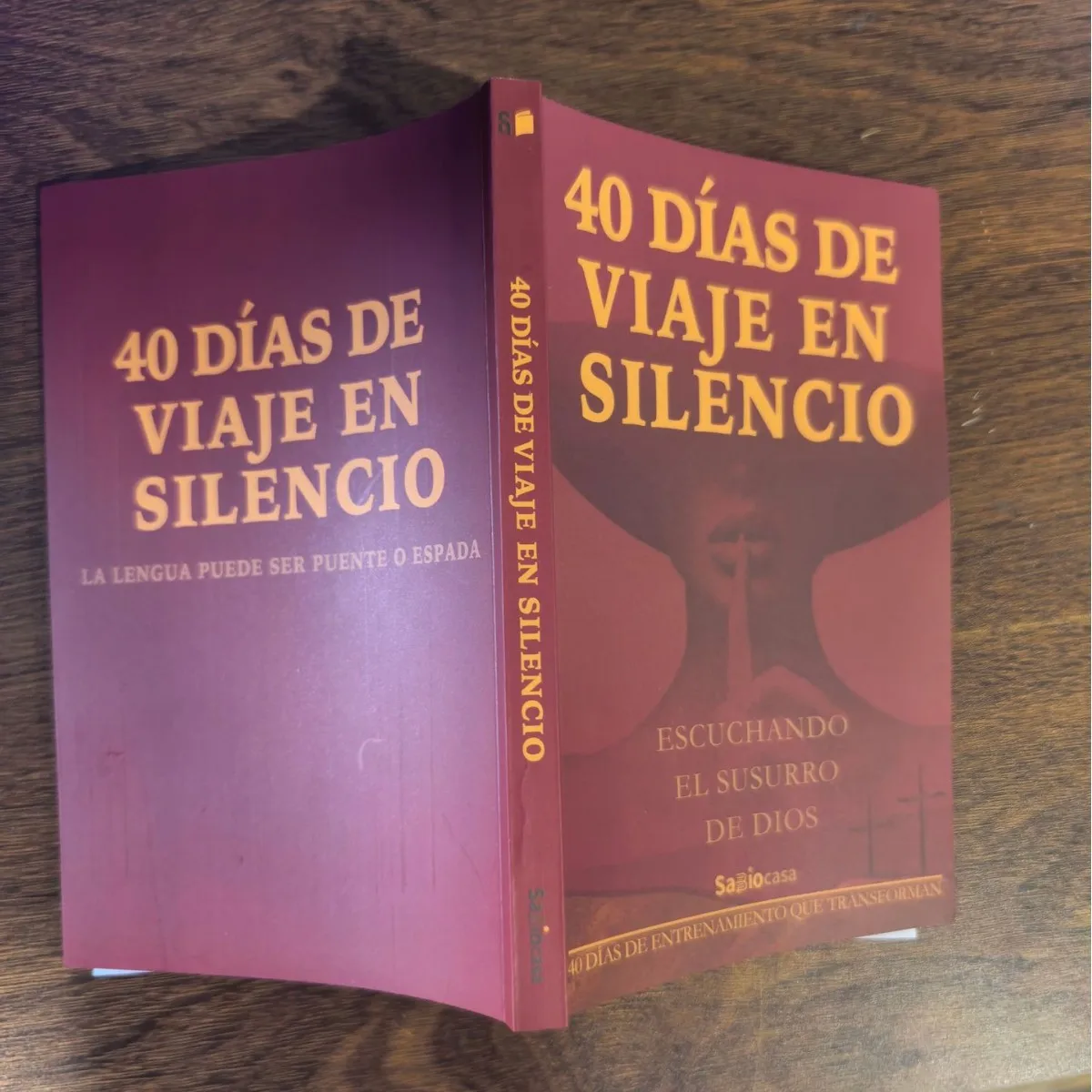 40 Days of Silent Travel Listening To God's Voice Spanish Language Books